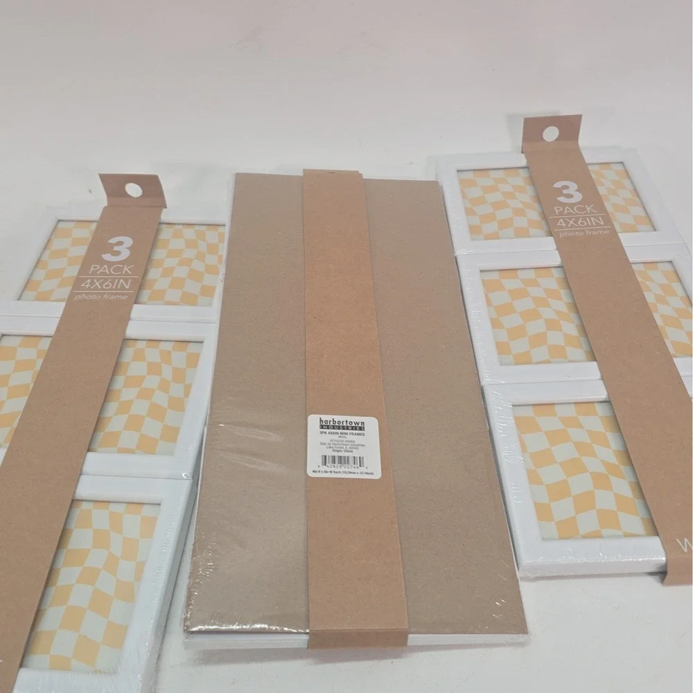 3 Harbortown Industries 3 Packs 4X6IN Photo Frames Black Finish 9 Frames